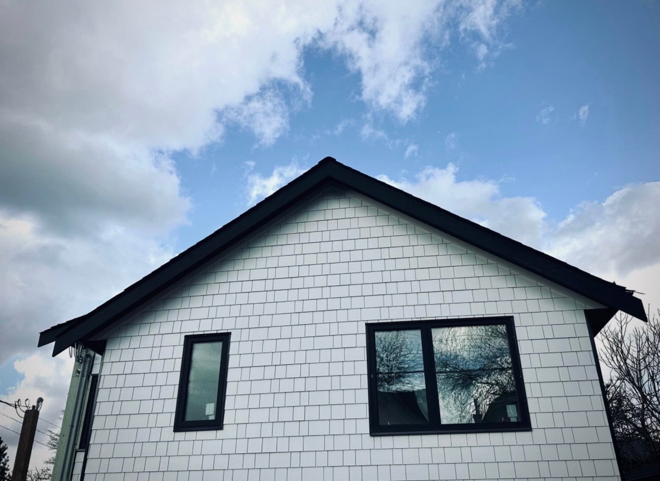 Shake Siding Gable